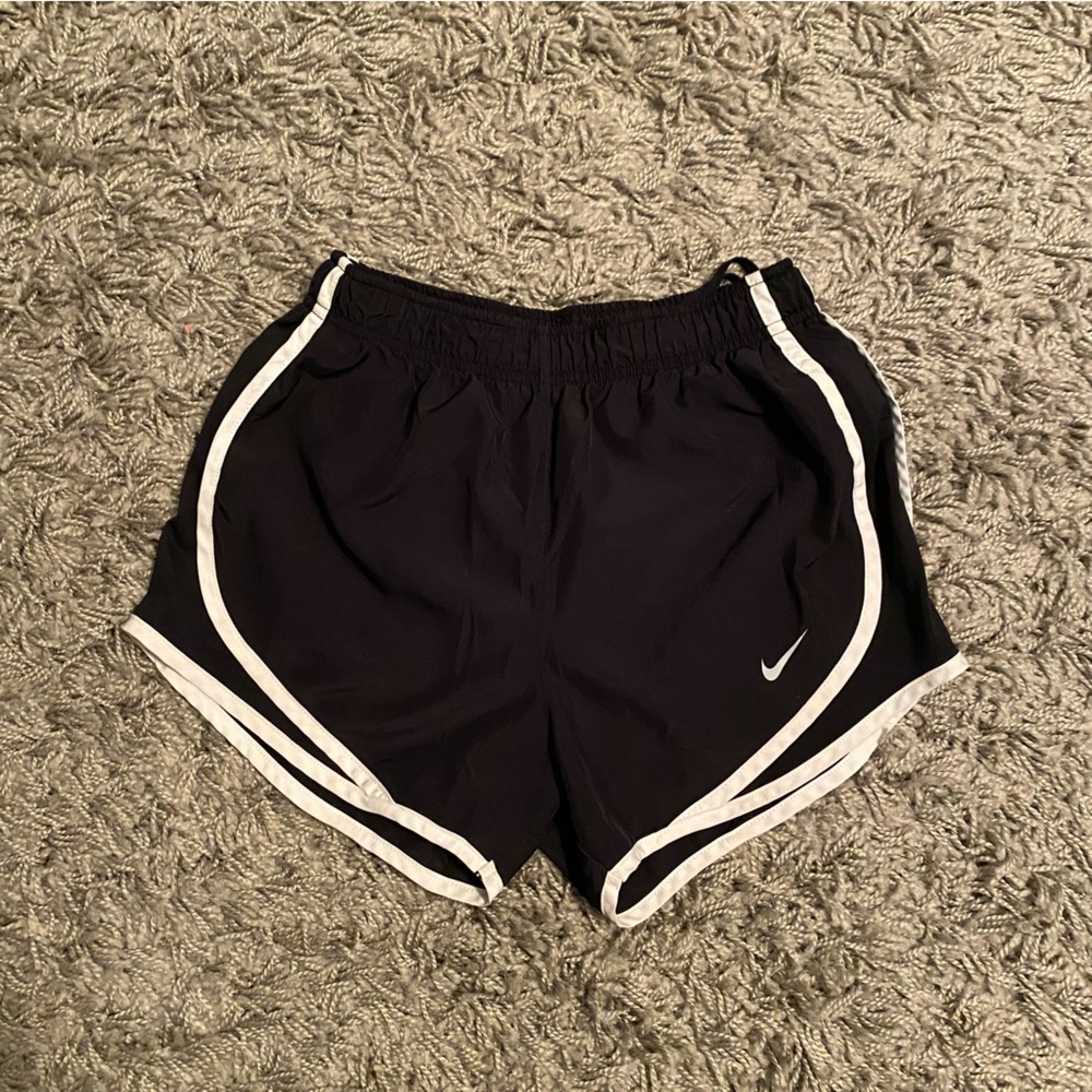 Womens Black Nike Running Shorts. Size XS